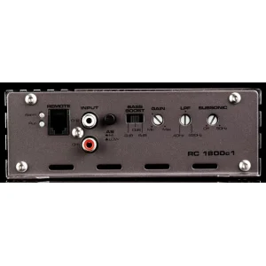 Amplificador mono canal, clase D, Gladen Audio RC 1800c1