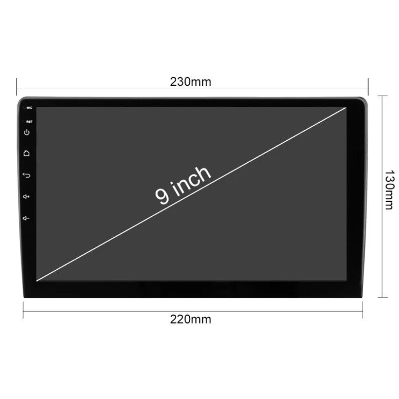 Pantalla Android de 9" 1 DIN