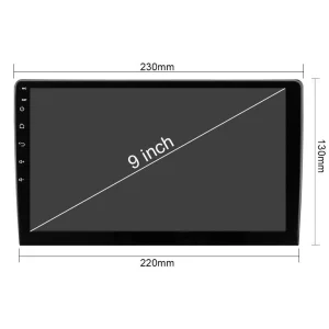 Pantalla Android de 9" 1 DIN