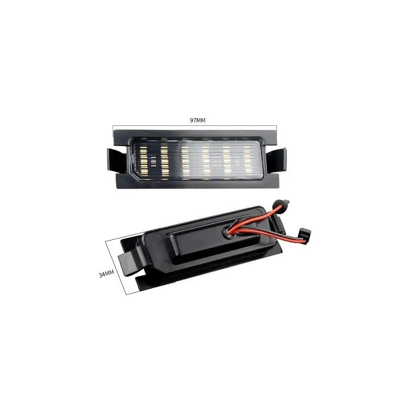 Plafón led matrícula Hyundai i30, Accent, Kia Ceed