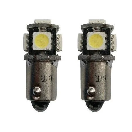 Bombilla Posición BAX9, 5 Super Led Blanco