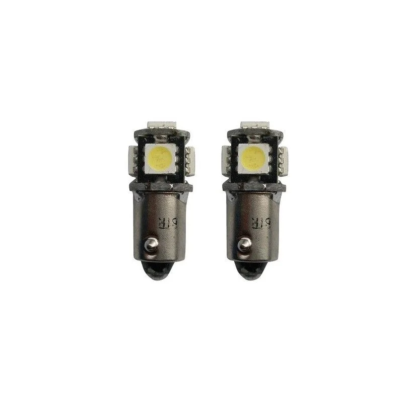 Bombilla Posición BAX9, 5 Super Led Blanco
