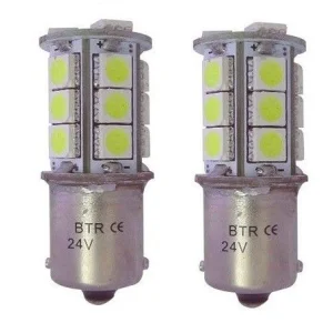 Bombillas led BA15S centradas 1 polo, 12W 24V