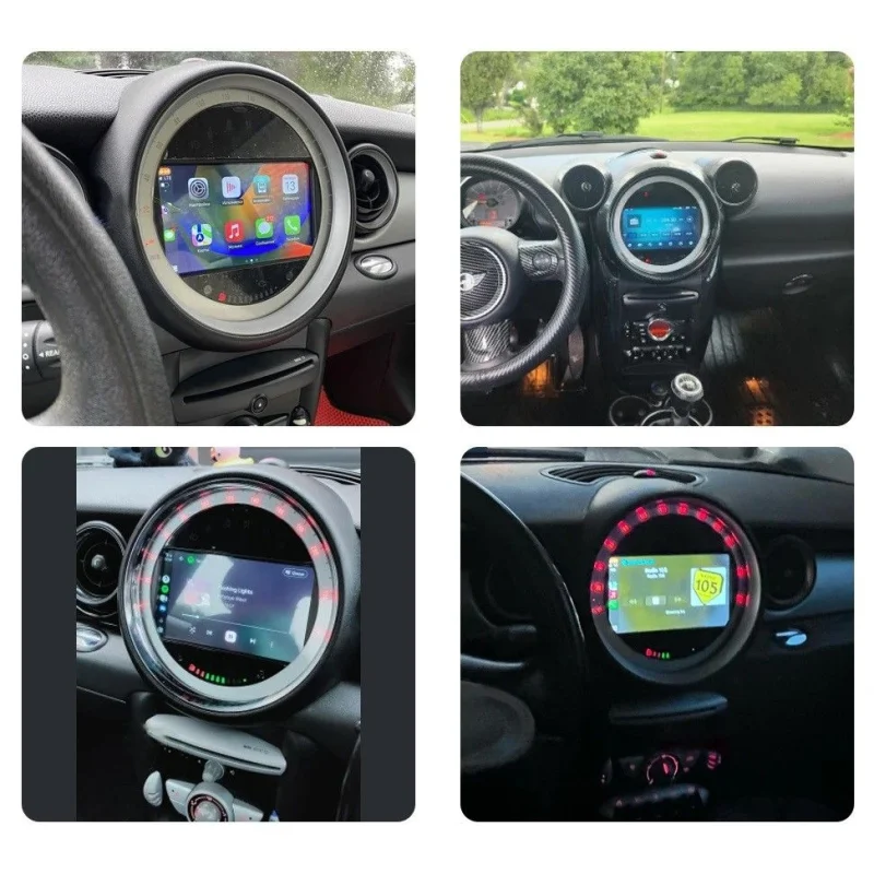Radio navegador para Mini Cooper R56, R57, R58, R60, año 2006 2013