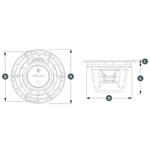 JL Audio M6 10IB L GwGw 4, medidas