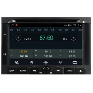 Radio navegador Peugeot 5008 y 3008, año 2009 2016, Android 13