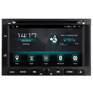 Radio navegador Peugeot 5008 y 3008, año 2009 2016, Android 13