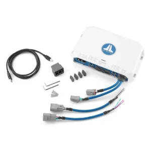 JL Audio MV400/4i Amplificador marino 4 canales con DSP, 400W