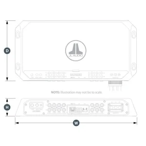 Amplificador marino 5 canales con DSP, JL Audio MV700/5i