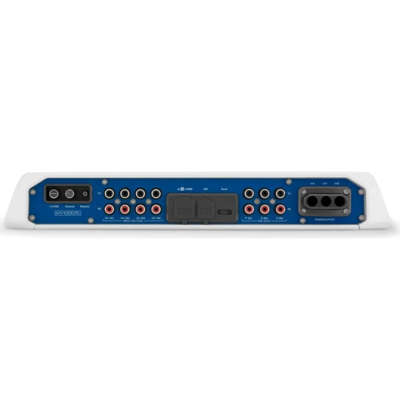 JL Audio MV1000/5i Amplificador marino 5 canales con DSP, 1000W