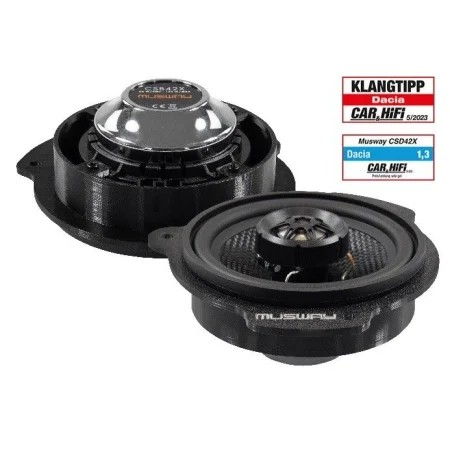 Musway CSD42X altavoces 10cm (4"), coaxiales