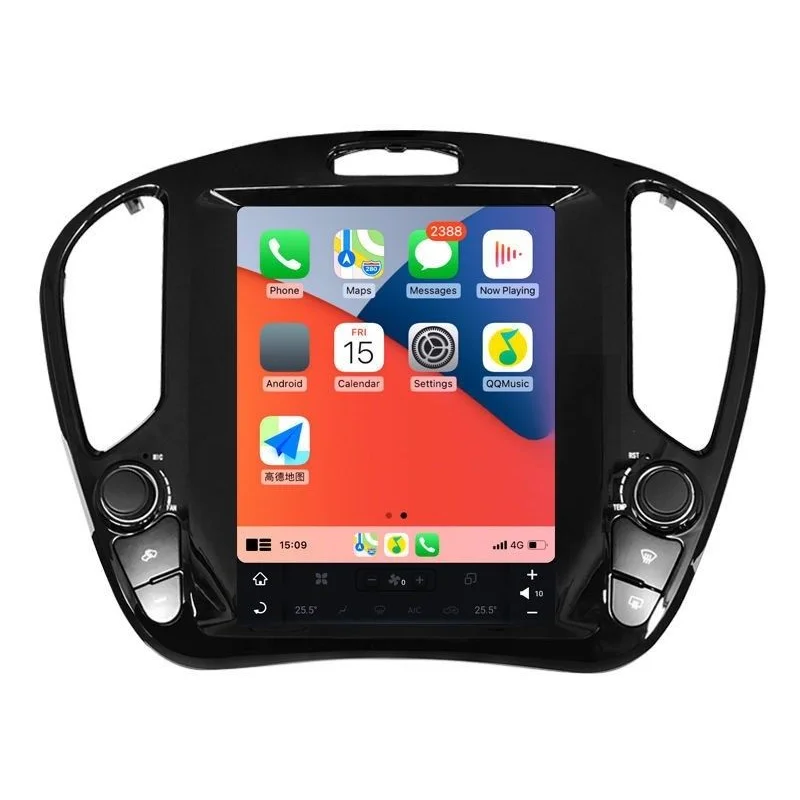 Navegador Nissan Juke 2011 2019, Infiniti ESQ 2014 2019, Carplay Wireless