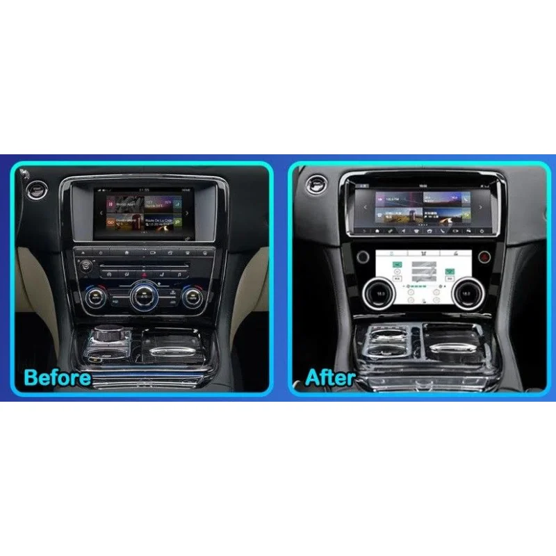 Panel aire acondicionado para Jaguar XJ, XJL, XJR, 2010 2020