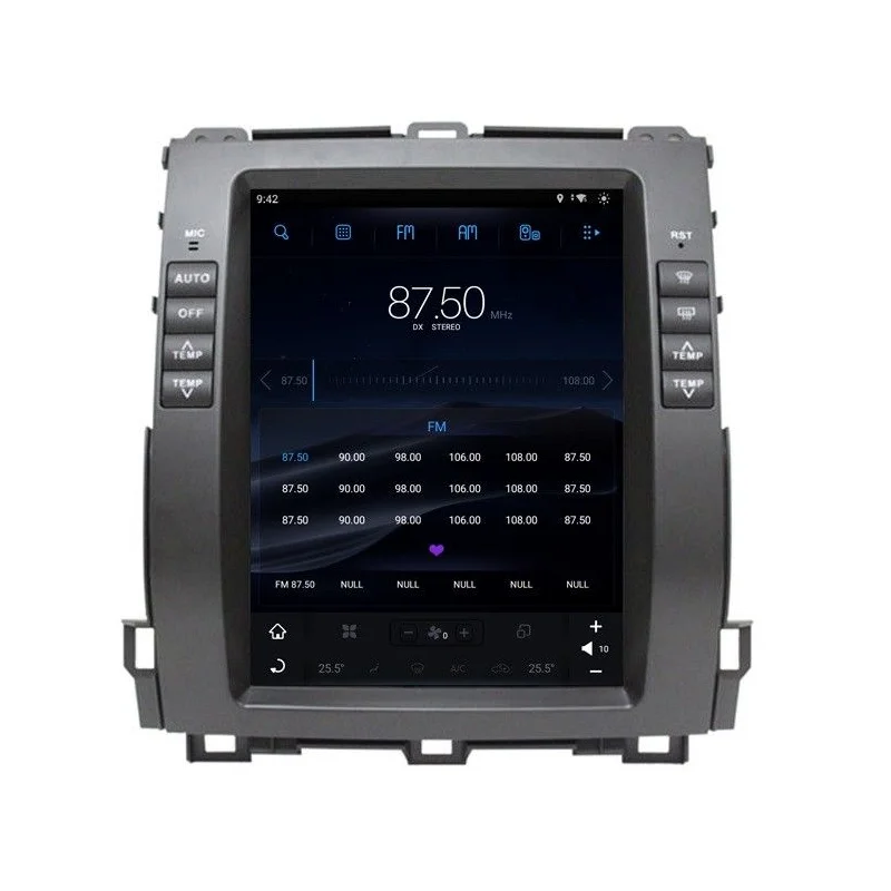 Radio navegador Toyota Land Cruiser Prado, Lexus GX (2002 2009)