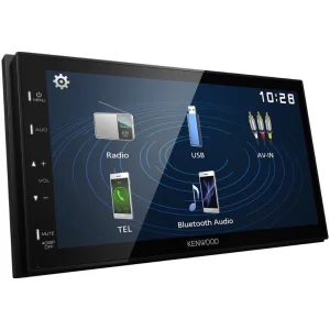 Kenwood DMX129BT, radio con Bluetooth y pantalla táctil 6,8"