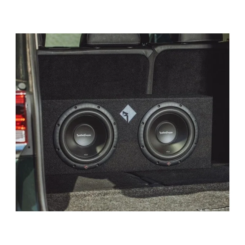Rockford Fosgate R2 2X10 Subwoofer de 10" doble con caja