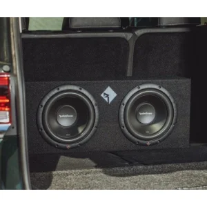 Rockford Fosgate R2 2X10 Subwoofer de 10" doble con caja