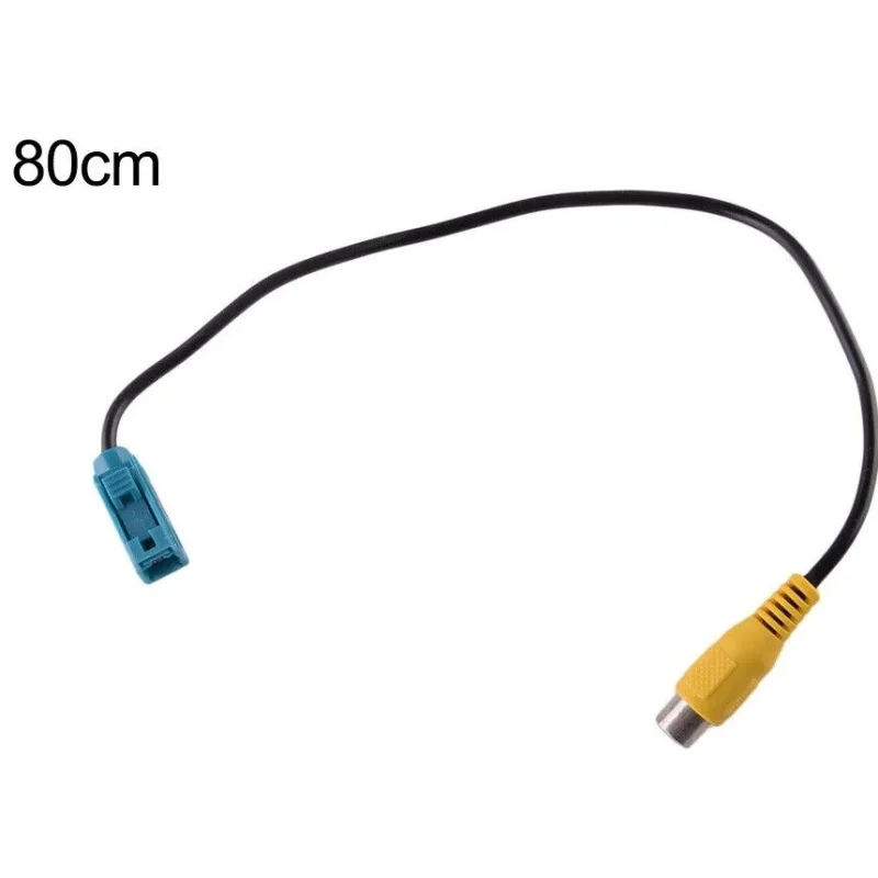 Conector cámara trasera Fakra RCA vídeo, Mercedes.