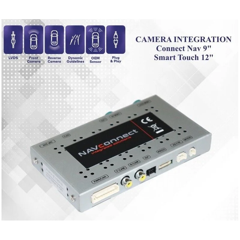 Interface cámara Citroen C3 Aircross, DS3, DS4, Opel Corsa, Peugeot 208, 508
