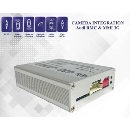 Interface cámara Audi A1, A4, A5, A6, A7, A8, Q3, Q5, Q7 (MMI 3G & RMC)