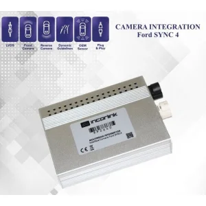 Interface cámara delantera/trasera Ford Transit, 2022. Sync 4
