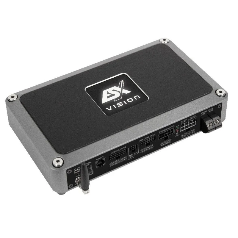 Amplificador 7 canales con DSP integrado de 8 canales, ESX Audio VE900.7SP