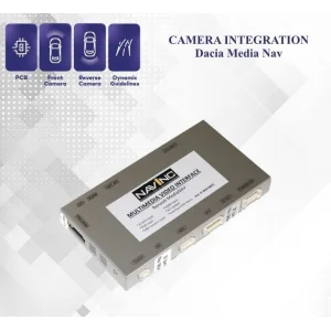 Interface cámara frontal/trasera Renault Captur, Opel Movano, Dacia Duster, Fiat Talento
