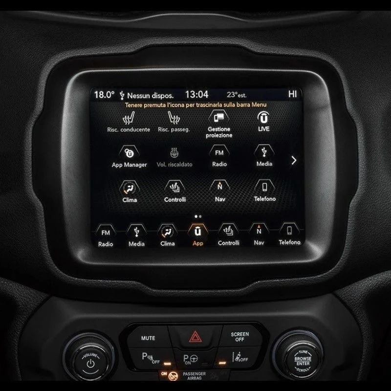 Sistema de navegación: Jeep: Uconnect 7" // Uconnect 8.4" (VP2RFP)