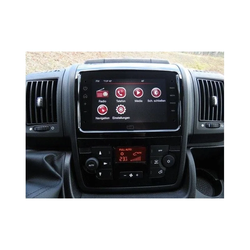 Instalar una cámara trasera en radio original Fiat Ducato 2020, Doblo, Peugeot Boxer, 2020