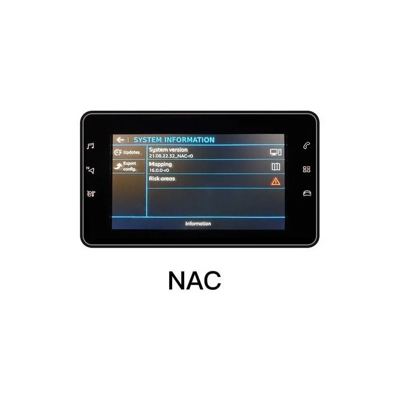 Sistema navegación: NAC Low & NAC High / RCC 7"