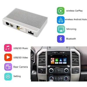 Carplay y Android Auto Wireless, Ford