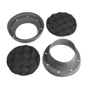 Deflectores de altavoz 13cm de silicona, Musway MSB130