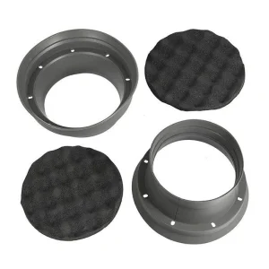Deflectores de altavoz 6,5" de silicona, Musway MSB165