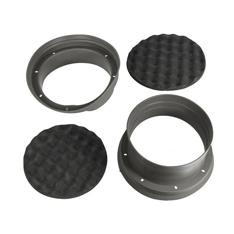 Deflectores de altavoz 8" de silicona, Musway MSB200