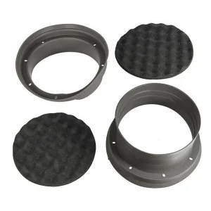 Deflectores de altavoz 8" de silicona, Musway MSB200