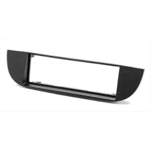 Marco radio Fiat 500 Abarth, 2007 2015, 1DIN, negro