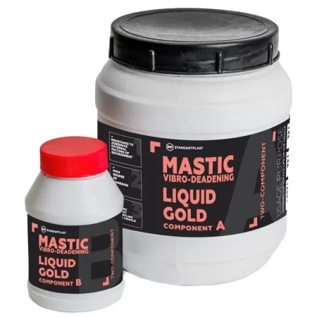 STP Liquid Gold, masilla de dos componentes para arcos de ruedas. NoiseLIQUIDator