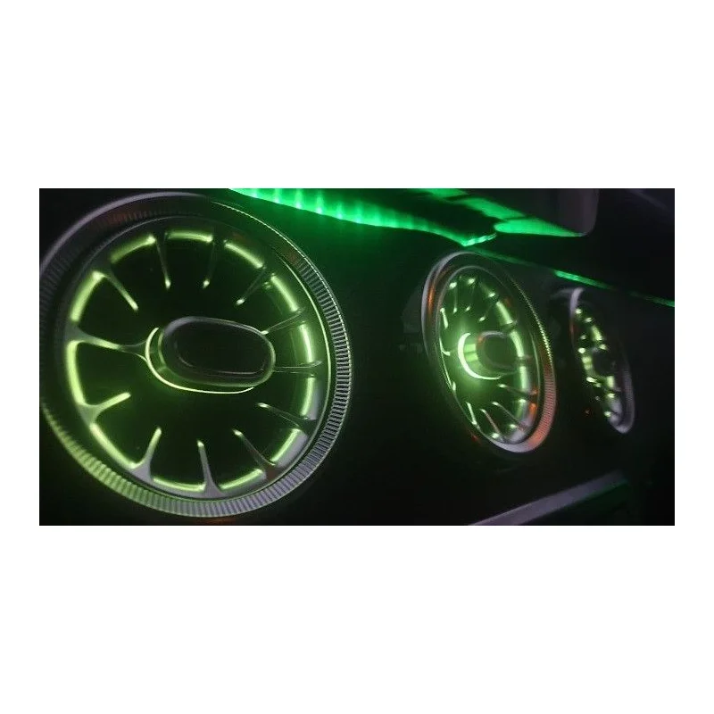 Iluminación ambiental para Mercedes Clase A W176, B W246, GLA 156, CLA 117