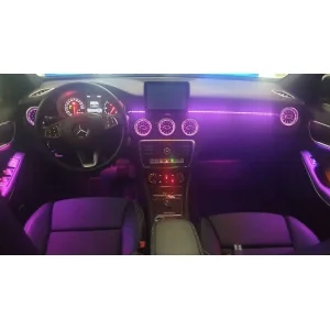 Iluminación ambiental para Mercedes Clase A W176, B W246, GLA 156, CLA 117