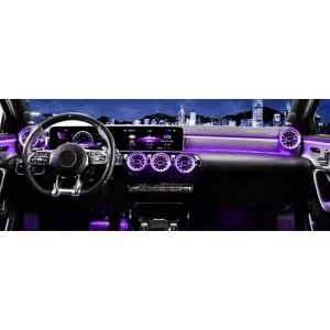 Iluminación ambiental para Mercedes Benz Clase A W177, CLA C118, 2018