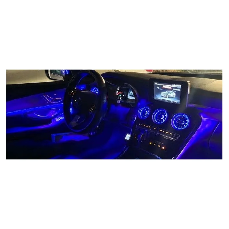 Iluminación ambiental para Mercedes Benz Clase C W205, GLC X253