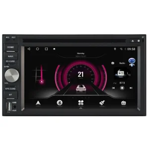 Radio navegador 6,2" Android, CarPlay & Android Auto