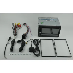 Radio navegador 6,2" Carplay Android Auto inalámbrico, 2 DIN universal