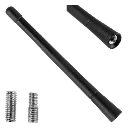 Varilla antena de coche universal. Largo 18cm.