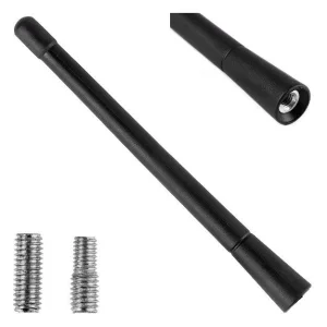 Varilla antena de coche universal. Largo 18cm.