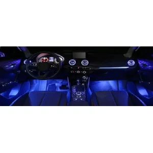 Iluminación ambiental para Audi Q2, año 2016