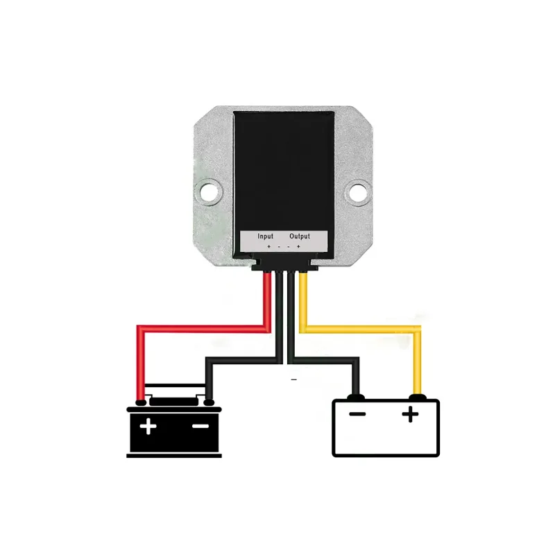 Reductor de voltaje para coche, camión, barco, fuente de alimentación, 12V