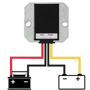 Reductor de voltaje para coche, camión, barco, fuente de alimentación, 12V