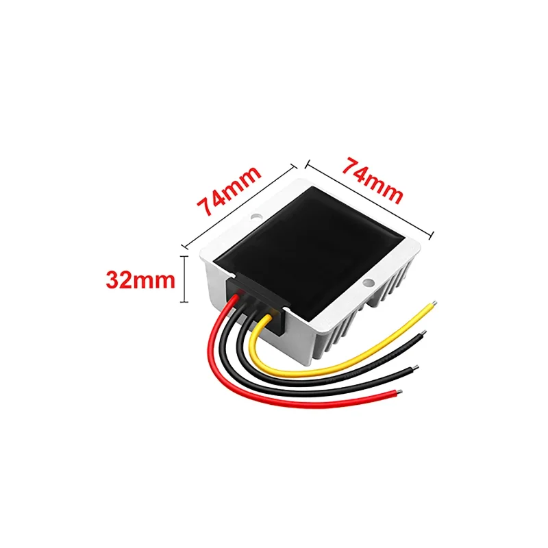 Reductor de voltaje para coche, camión, barco, fuente de alimentación, 12V, 15A