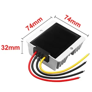 Reductor de voltaje para coche, camión, barco, fuente de alimentación, 12V, 15A